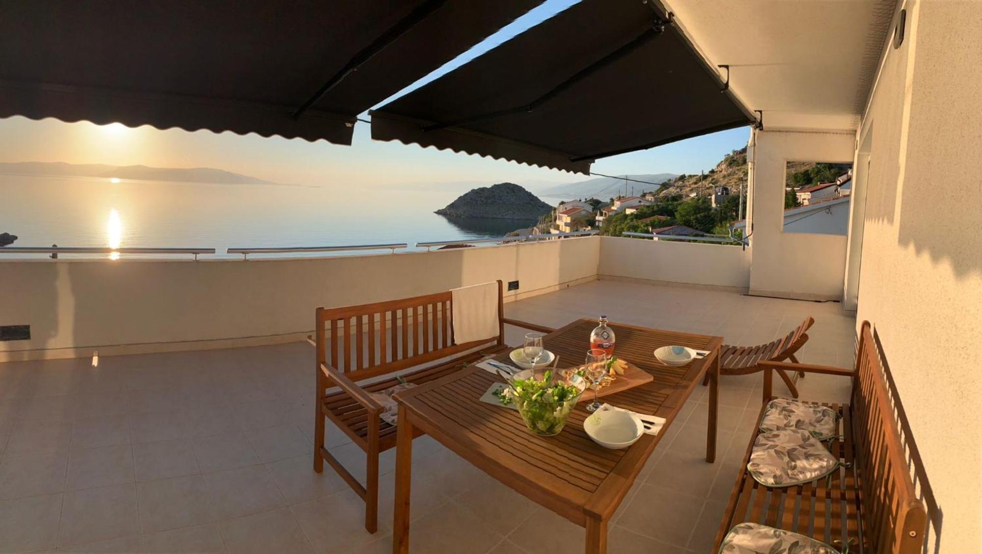 Sunset Sveti Juraj Apartman Kültér fotó